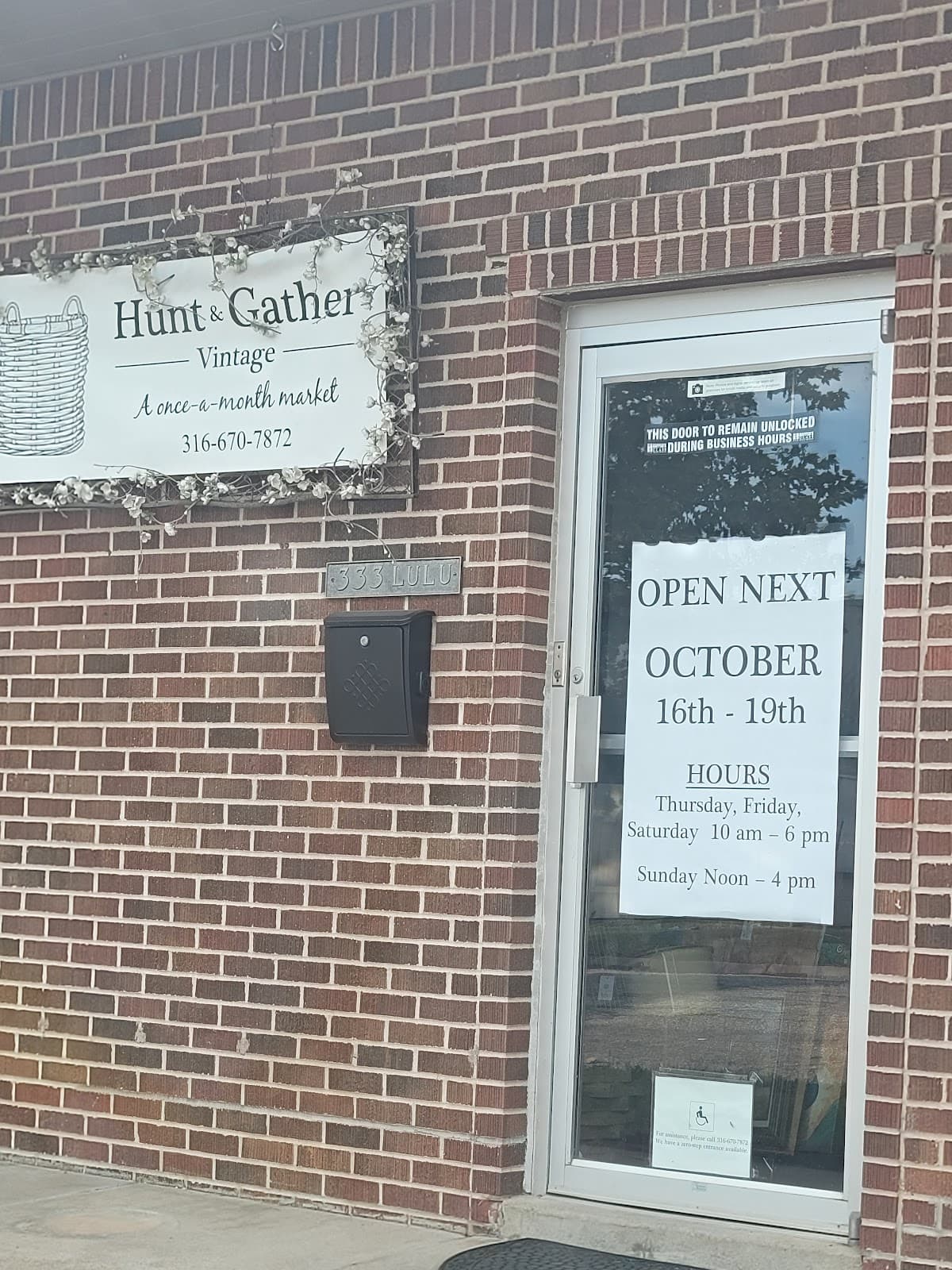 Hunt and Gather Vintage Wichita