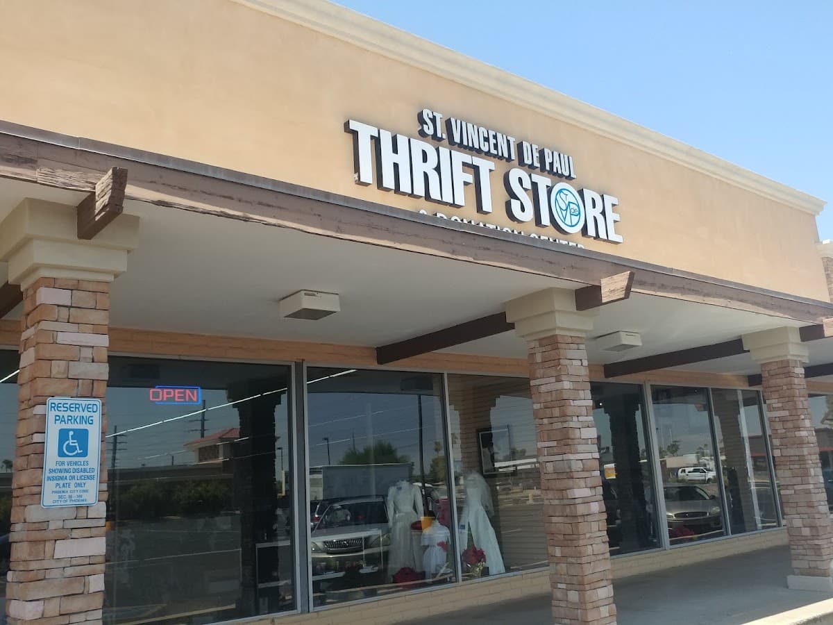 Society of St. Vincent de Paul β Thunderbird Thrift Store